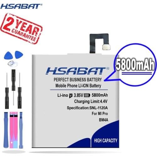 New Arrival [ HSABAT ] 5800mAh BM4A Replacement Battery for Xiaomi Hongmi Redmi pro