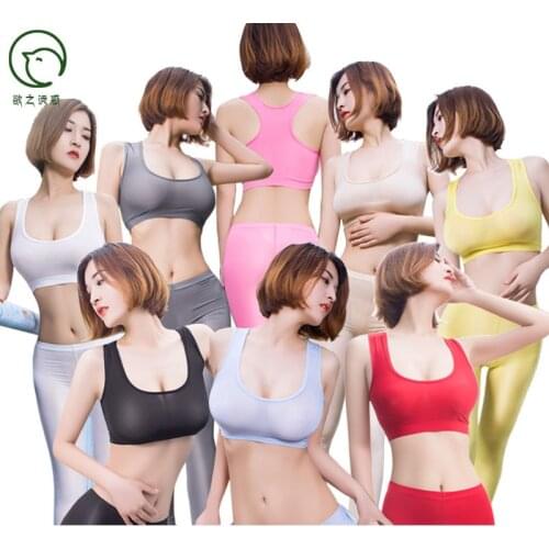 Sexy Candy Color See Through Bustier Tank Top Femme Fitness Skinny Crop Tops Sleeveless Womens Clothing Croptop Cropped Shirt