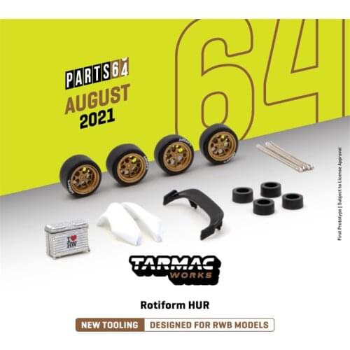 Tarmac Works 1:64 Rotiform HUR Designed for RWB Models