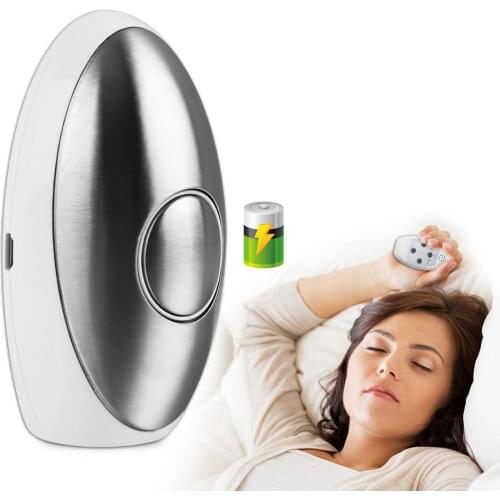 USB Rechargeable Insomnia Relief Microcurrent Sleeping Aid Pulse EMS Stimulation Help Fast Deep Sleep Assist Anxiety Release