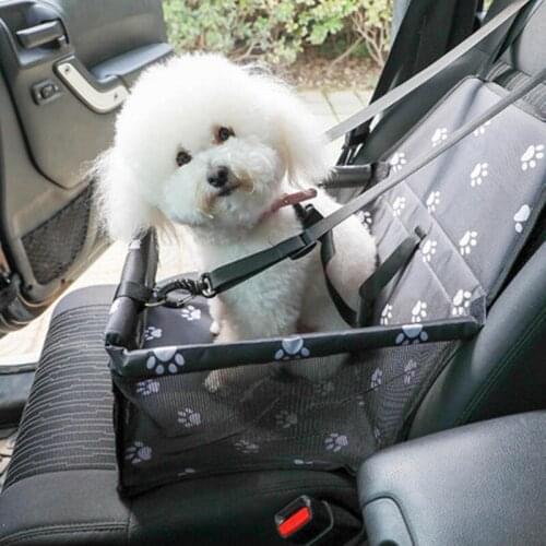 New Pet Dog Car Carrier Seat Bag Waterproof Basket Safety Travelling Mesh Hanging Bags Dogs Seat Bag Basket Carrier For Dog