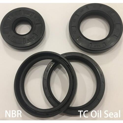 15*35*5/6/7/8/10/12 15x35x5/6/7/8/10/12 15*37*7 15x37x7 Nitrile Rubber NBR 2 Lip Spring TC Gasket Radial Shaft Skeleton Oil Seal