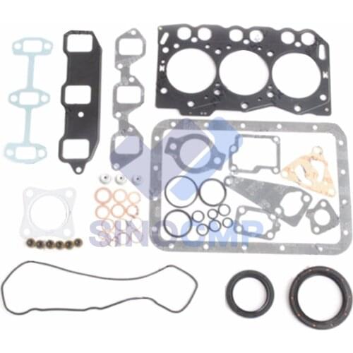 3TNE68 3D68E Engine Gasket Kit For Komatsu PC12R-8 PC15R-8 PC07-2 PC05-7 Excavator Mini Excavator Wheel Loader