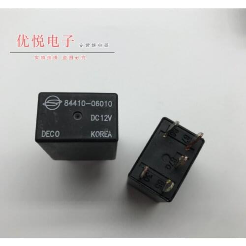 5pcs Automotive fuse box relay 84410-06010-DC12V 12V