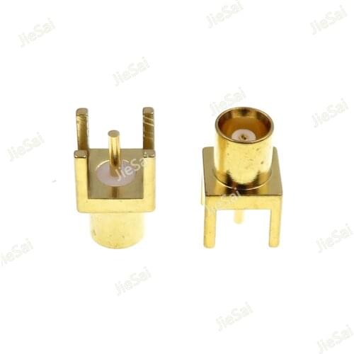 5pcs MCX-KE 50 Ohm MCX Female Socket RF Connector For PCB Installation