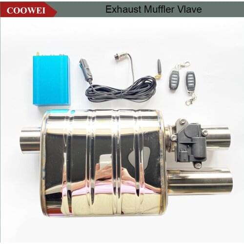 63mm Exhaust Valve Muffler Electric Valve Muffler Exhaust Valve Electric Exhaust Cutout Valve Sounds Muffler