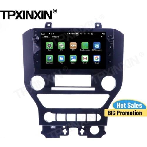 Carplay Car Radio 2 Din Receiver Recorder Android For Ford Mustang 2015 2016 2017 2018 2019 2020 GPS Player Auto Audio Head Unit