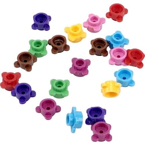 Locking Block Brick 20Pcs/set MOC Plant Tree Flower Building Blocks Bricks Toys for Children DIY Friends Block Parts Toy