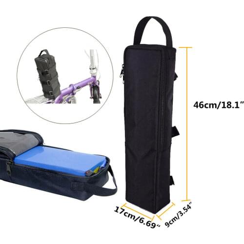 Electric Bike Case Bag Storage Protector Bicycle Li-ion Battery Scooter Bicycle Accessories Bike Bag for MTB Road Bike 46x17x9cm
