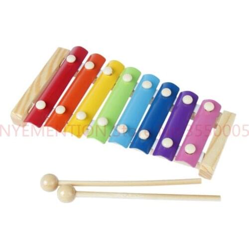 Wooden Xylophone Musical Toys Music Instrument Toy Noise Maker Children Kid Musicality Cultivation Environmental Toys 50pcs