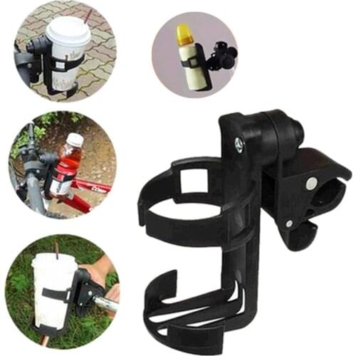 Baby Stroller Bottle Holder Universal Rotatable Parent Console Organizer Cup Holder Baby Stroller Accessories