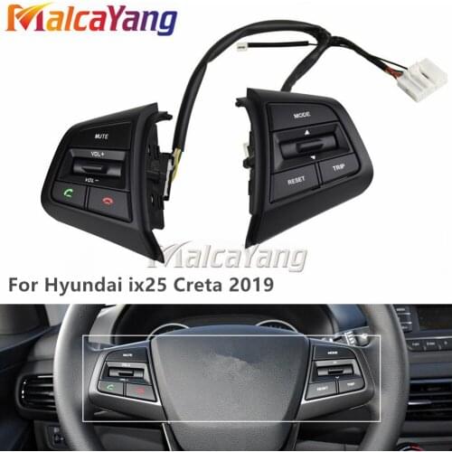 For Hyundai ix25 (creta) 2019 Steering Wheel Cruise Control Buttons Remote Control Volume Button