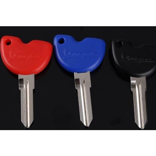 Scooter Embryo Uncut Blanks Key Scooter Keys Compatible for Vespa Piaggio 3vte 125 gts gtv 250 300 Moto Parts bike