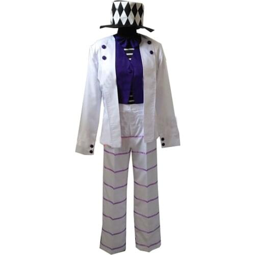 2019 JoJos Bizarre Adventure Caesar Anthonio Zeppeli Cosplay Costume Halloween Uniform Outfit Cosplay Costume Customize Any Siz