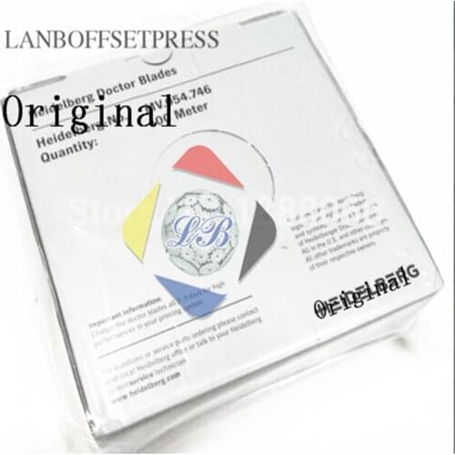 LANBOFFSETPRESS one roll C4.043.251 original doctor blade XL105 SM102 CD102 XL75 CD74 doctor blade 100m MV.054.746