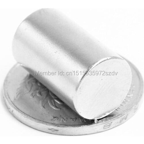 50pcs Strong Round Dia 12mm x 20mm N35 Rare Earth Neodymium Magnet Art Craft Fridge 12x20mm