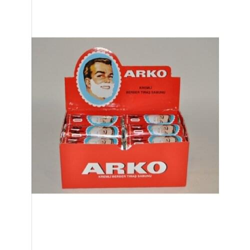One Pack (12 Units) Arko Shaving Soap (12x75grams)