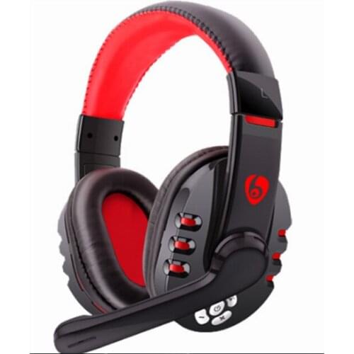 Popular headphones wireless Bluetooth headphones Over Ear electronic game with microphone running sports stereo for Travel, Work