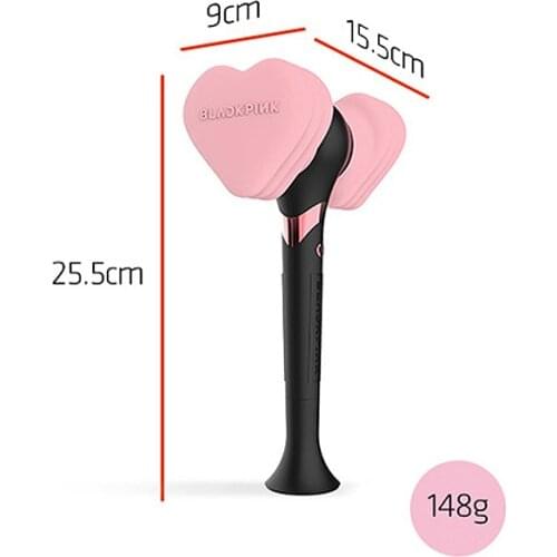 Pink Premium LED Flashing Glow Stick High Quality Light Up Heart Shaped Hammer Battery Powered Toy for Concert Party Wedding
