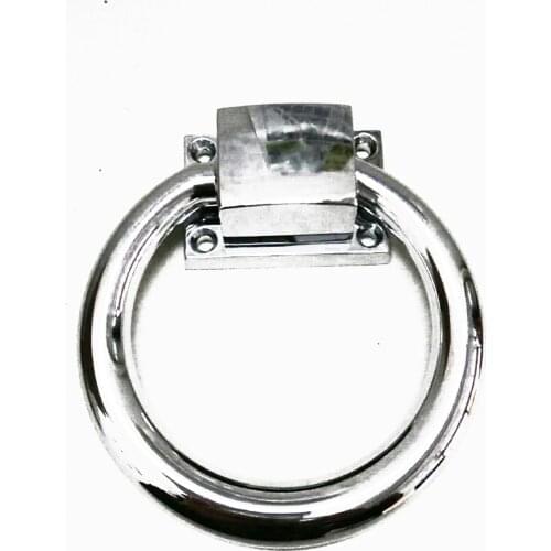 Modern Ring Knobs Pulls for Dresser Drawers Chrome Zinc Alloy Cabinet Furniture Hardware Handle Pulls Koladka