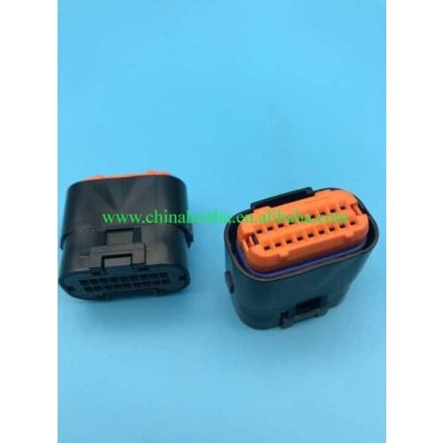 2pcs 18pin Automotive Socket housing plug 18p waterproof wiring harness ECU connector MX23A18SF1 MX23A18XF1
