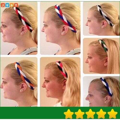 2016 New sports knit braided headband