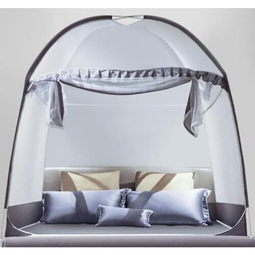 Household Anti-fall Three-door Yurt Mosquito Net 360° Mosquito Protection Portable Garden Outdoor Camp Tent Collapsible Netting