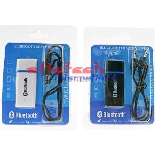 By dhl or ems 50pcs portable wireless Bluetooth Car Kit 2.1+EDR audio receiver aux 3.5mm usb bluetooth car speakerphone mp3