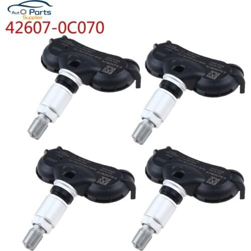 4pcs 42607-0C070 426070C070 42607-0C050 42607-08010 For TOYOTA SIENNA TUNDRA SEQUOIA TPMS Tire Pressure Monitoring Sensor 315MHZ