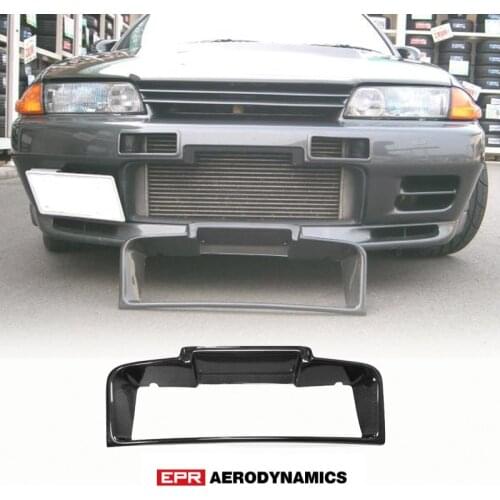 For Skyline R32 GTR Carbon Fiber Front Bumper Intercooler Surround Duct
