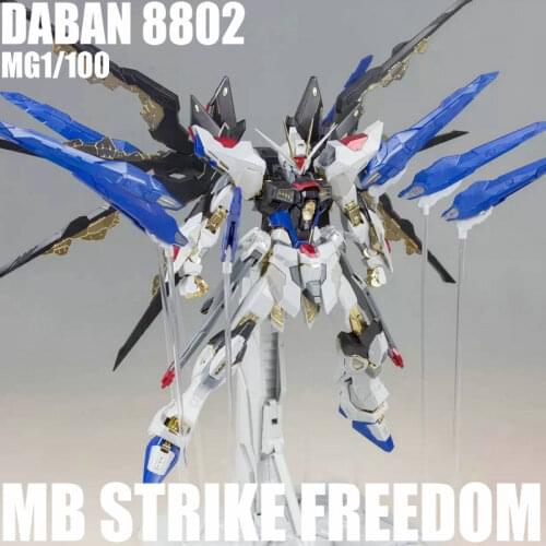 DABAN 8802 MG1/100 MB STRIKE FREEDOM Gundam Assembled Action Figure Model Toys