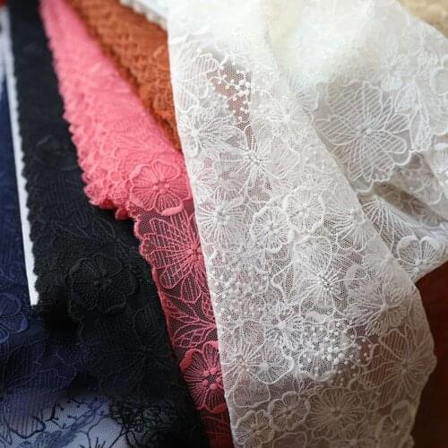 Hot sale Lace accessories Multicolored lace embroidery lace 20.5 cm h2002
