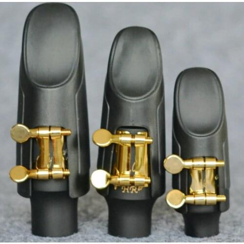 HR* Bakelite Saxophone Mouthpiece For Alto Tenor Soprano Saxophone Music Instrument Accessories