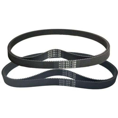 Customize Width Transmission Timing Belts HTD240-3M HTD243-3M HTD561-3M HTD564-3M