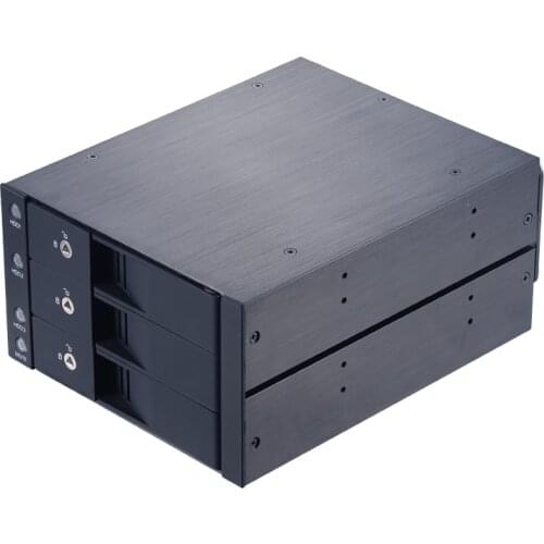 3.5-inch 3-bit SATA Built-in hard drive extraction box Chassis optical drive bit Support hot swap With lock