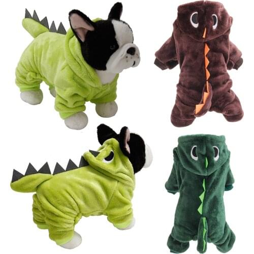 Pet Costumes Cat Halloween Clothes Dinosaur Dog Costume Clothes Christmas Winter Clothes for Dogs Chihuahua Jumpsuit Jacket Coat