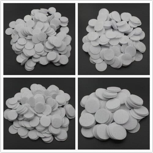 800pcs/lot 25mm White Die Cut Round Felt Circles for DIY Baby Girls Headbands Felt Backing Circles for DIY Flower Accessories
