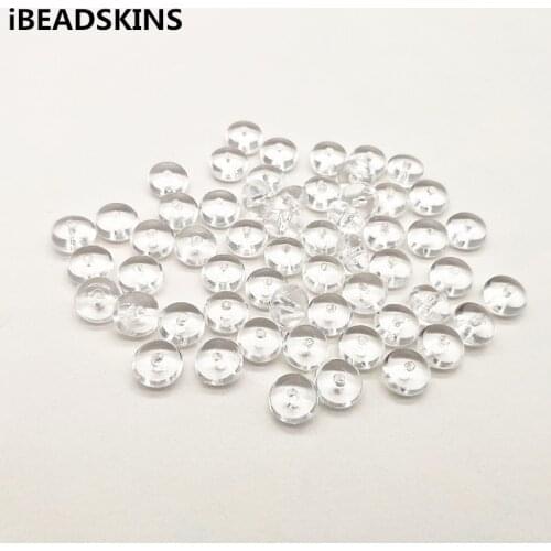 New arrival! 10X6mm 1400pcs clear acrylic Tire shape beads for Earrings accessories parts,hand Made Jewelry Earring DIY