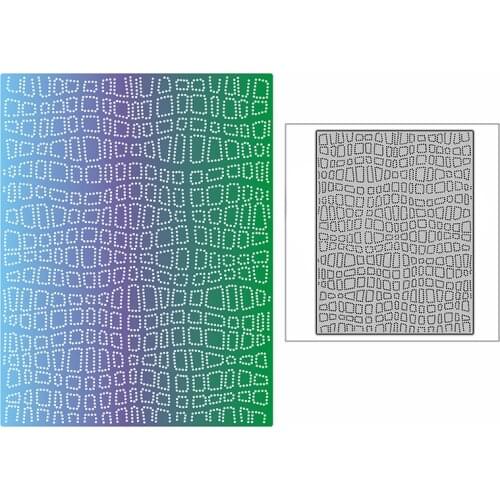 New Sweet Day Dotted Background Plate 2021 Metal Cutting Dies for DIY Scrapbooking and Card Making Embossing Craft No Stamps Set