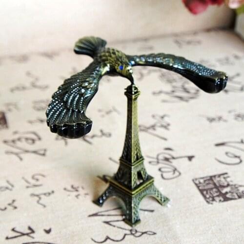Office Decoration Gift Alloy Tower Model Balancing Bird Photography Props Model Balancing Bird Three Colors