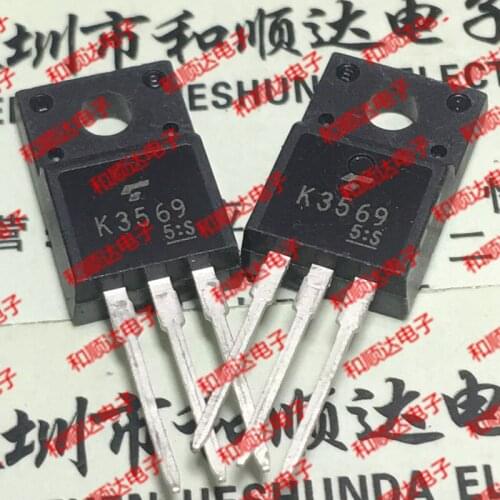 Original New / 5pcs / K3569 2SK3569 TO-220F 600V 10A