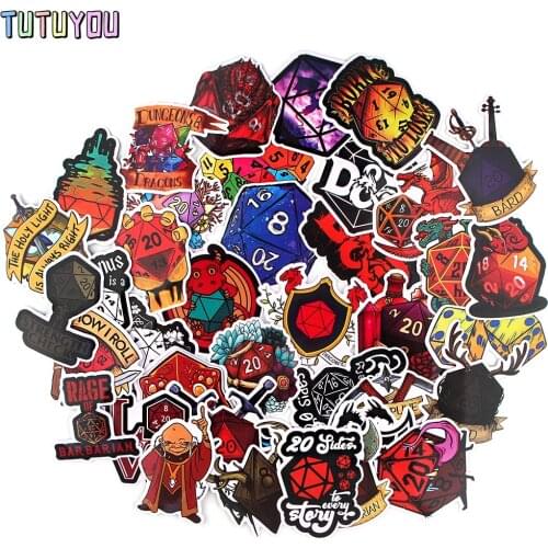 PC1746 39pcs/set Dragon Cool Cartoon Scrapbooking Stickers Decal For Guitar Laptop Luggage Fridge Graffiti Sticker
