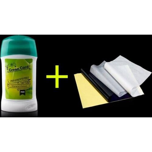 Tattoo Transfer Soap Cream Skin Solution Gel Stencil Paper Set Machine Supplies RXJC