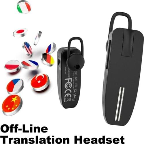 Translation Headphones 50 Languages Instant Translated Smart Voice Translator Wireless Bluetooth-compatible Translator Earphone