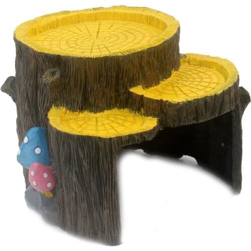 Reptiles House Turtles Tortoise Resin Cave Hiding Spot Habitat Ornament for Lizard Gecko Snake