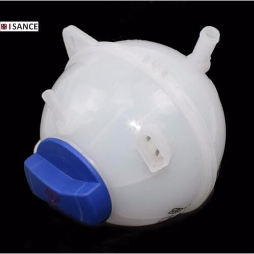 ISANCE Pressurized Coolant Reservoir Expansion Tank + Cap IJ0121407D 1J0121321B 1J0121403B For Audi A3 VW Jetta Bora Golf MK4