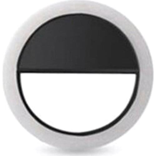 Selfie LED Ring Flash Lumiere Phone Portable LED Mobile Phone Light Clip Lamp For iPhone 6 7 8 X XR PULS All Cell Phone