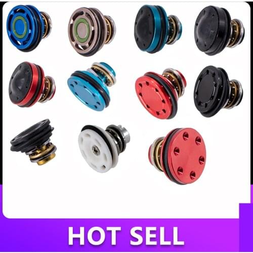 Airsoft Silent Piston Head For AEG Ver.2/3 Gearboxes AK47 AK74 AUG M4 M16 MP5 G3 M249 Gel Blaster Shooting Hunting Accessories