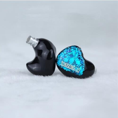 Toneking 1Q 1Queen Earbuds 10mm graphene composite diaphragm moving coil unit Driver Earphones