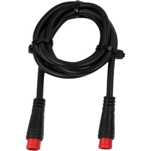 Electric Bicycle Extension Cable 2 Pin Male to Male Waterproof Cable Ebike Extension Cable Connector
